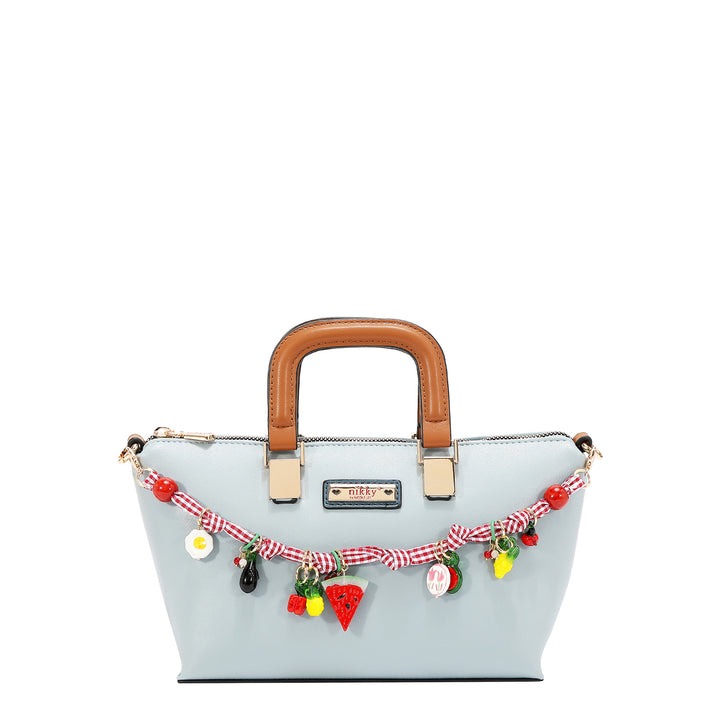 PLAYFUL CHARM SMALL TOTE BAG