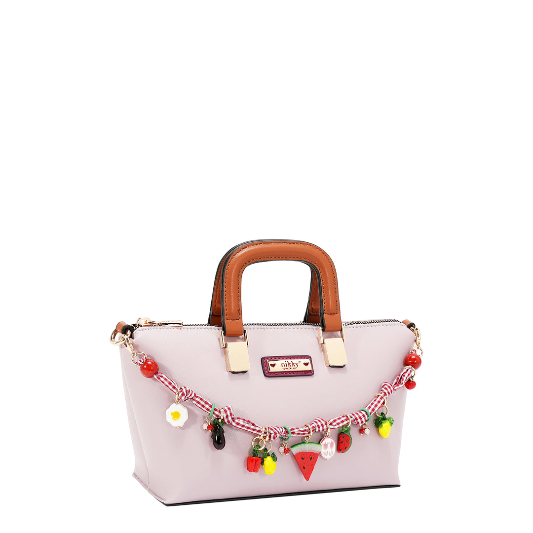 PLAYFUL CHARM SMALL TOTE BAG