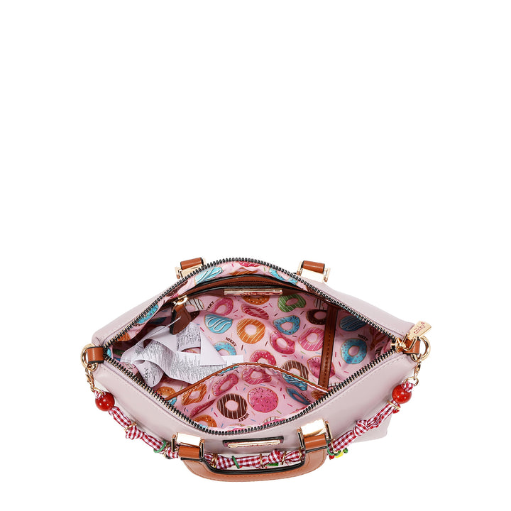 PLAYFUL CHARM SMALL TOTE BAG