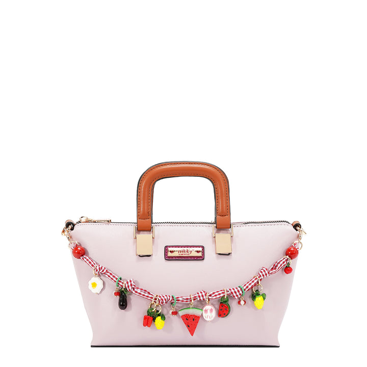 PLAYFUL CHARM SMALL TOTE BAG