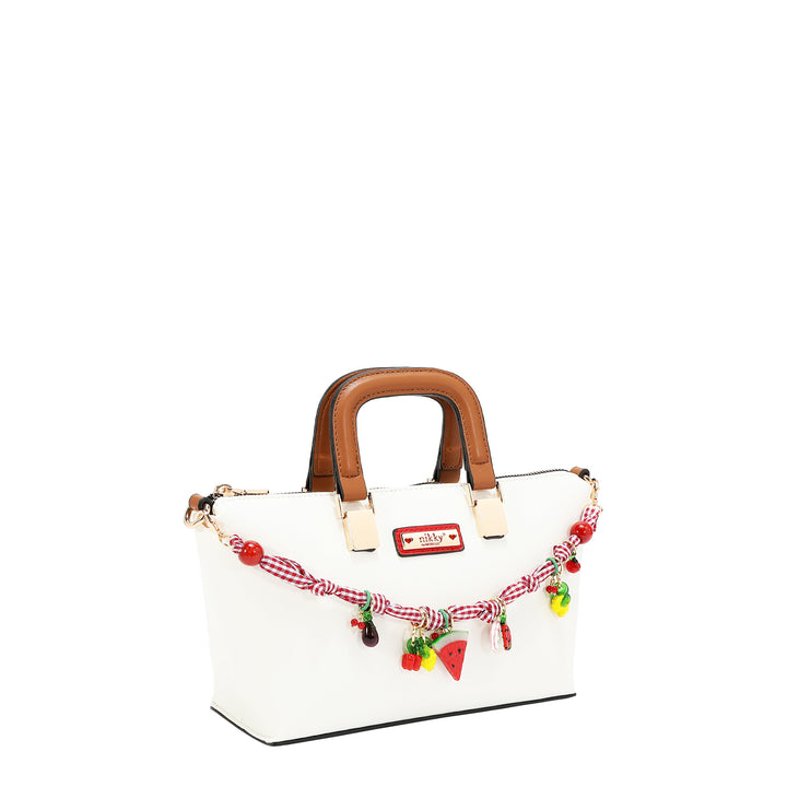PLAYFUL CHARM SMALL TOTE BAG