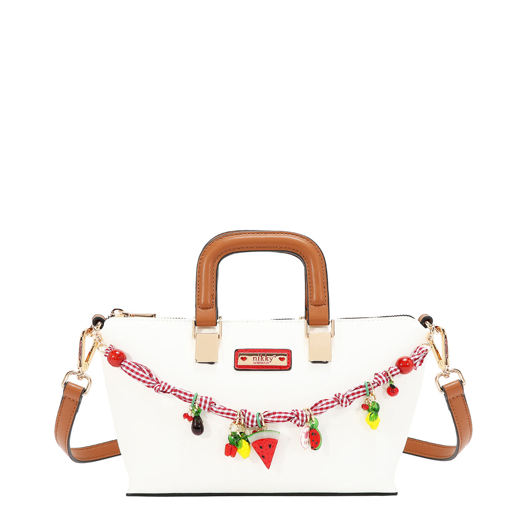PLAYFUL CHARM SMALL TOTE BAG