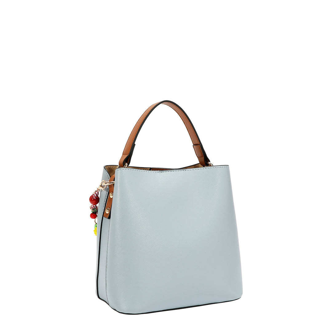 PLAYFUL CHARM SMALL BUCKET BAG