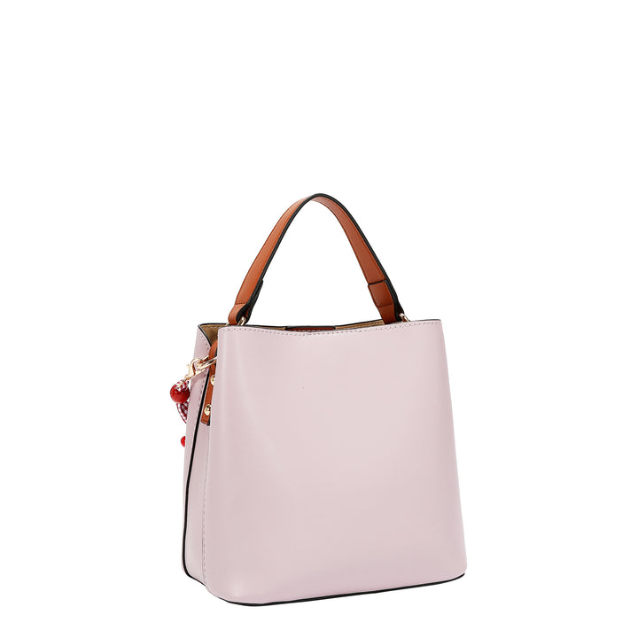 PLAYFUL CHARM SMALL BUCKET BAG