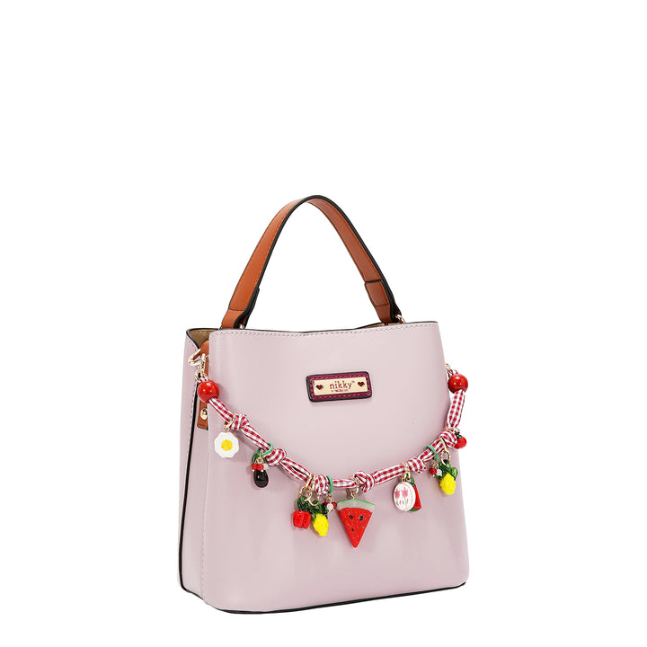 PLAYFUL CHARM SMALL BUCKET BAG
