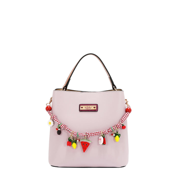 PLAYFUL CHARM SMALL BUCKET BAG