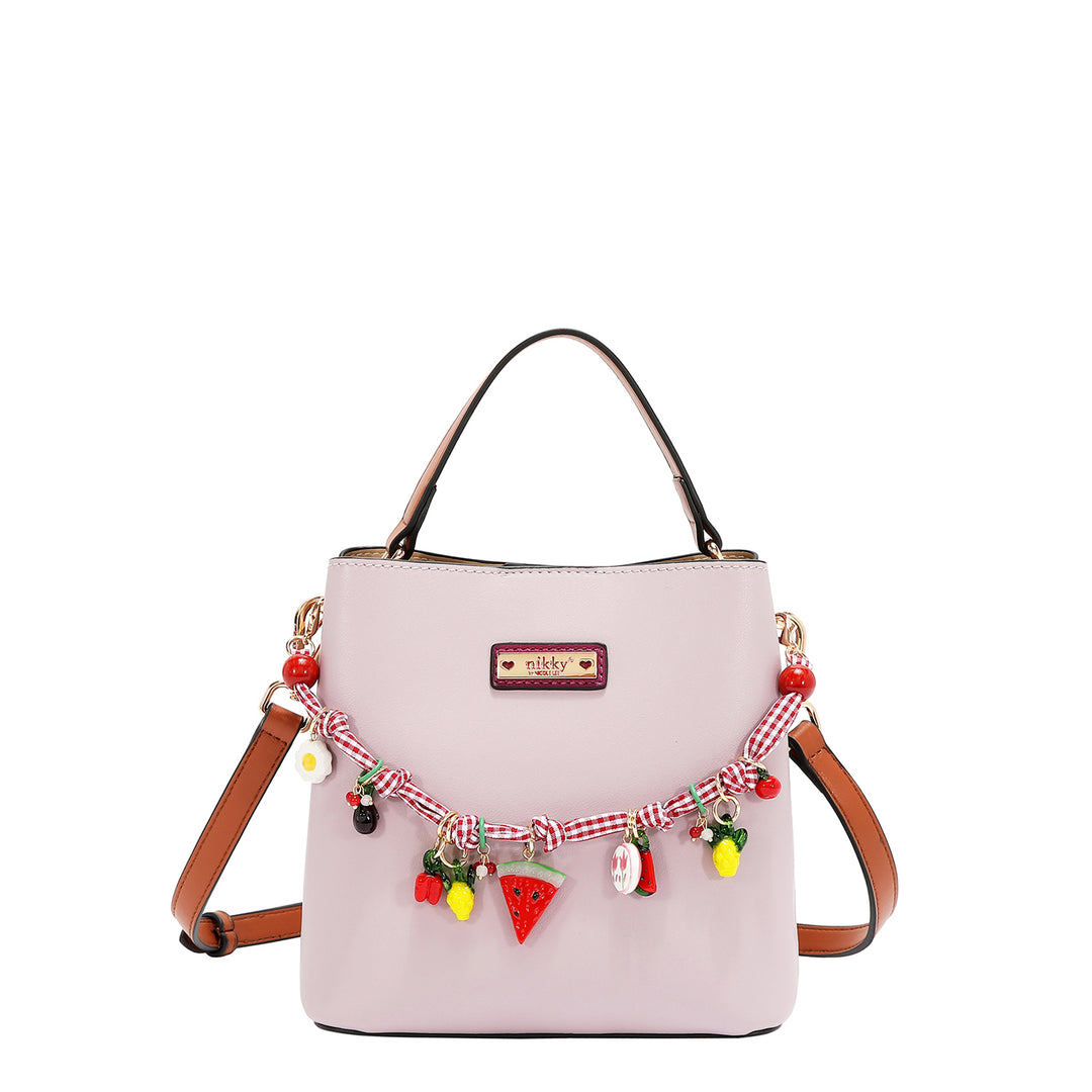 PLAYFUL CHARM SMALL BUCKET BAG
