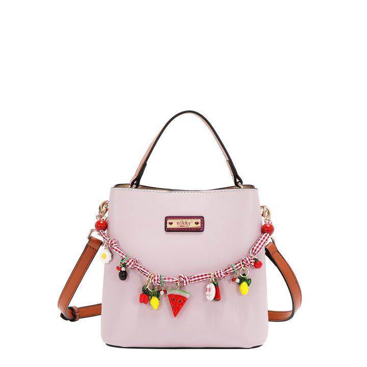 PLAYFUL CHARM SMALL BUCKET BAG