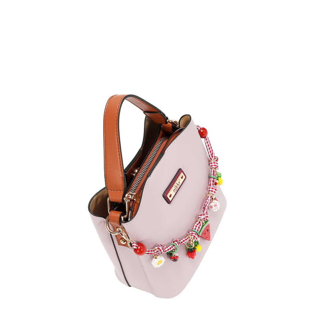 PLAYFUL CHARM SMALL BUCKET BAG