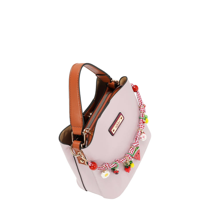 PLAYFUL CHARM SMALL BUCKET BAG