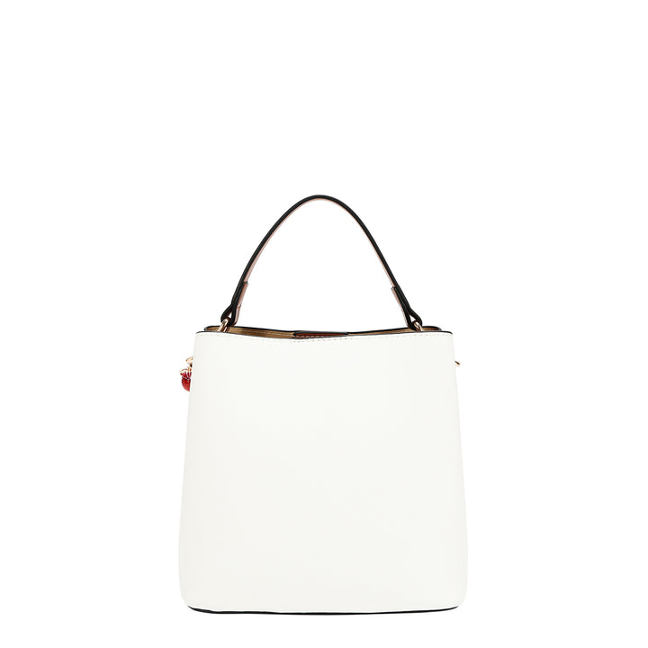 PLAYFUL CHARM SMALL BUCKET BAG