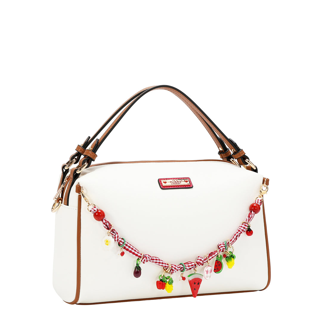 PLAYFUL CHARM DOUBLE HANDLE BAG