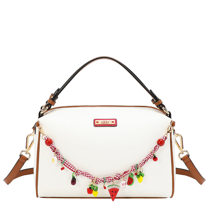 PLAYFUL CHARM DOUBLE HANDLE BAG