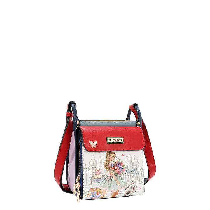 GLAMOROUS WALK SQUARE SHOULDER BAG