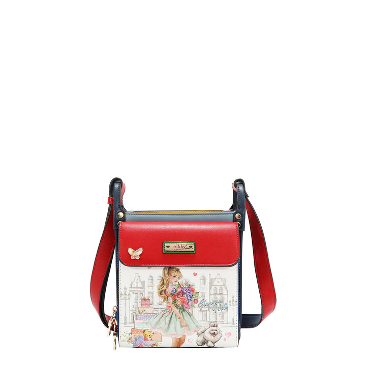 GLAMOROUS WALK SQUARE SHOULDER BAG