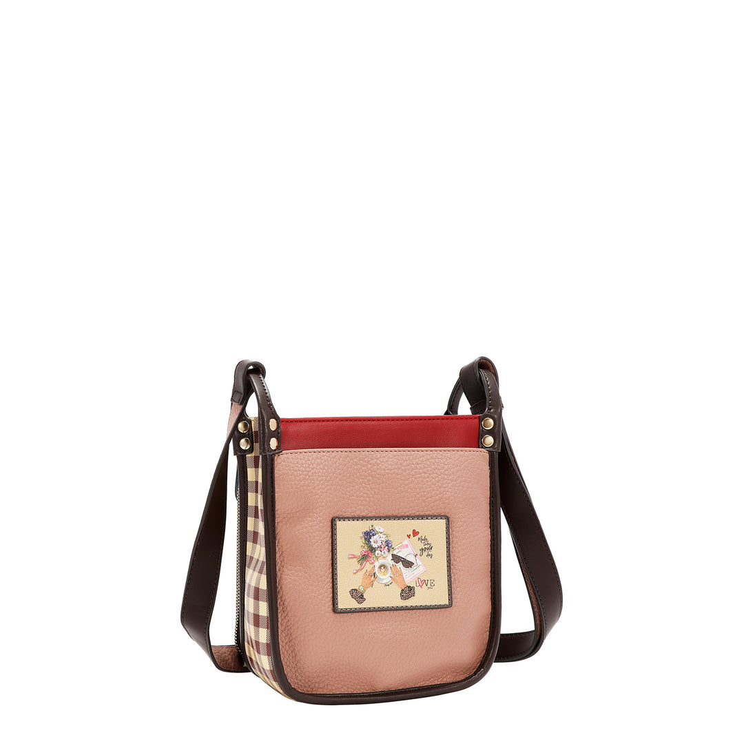 MULTI POCKET SQUARE SHOULDER BAG
