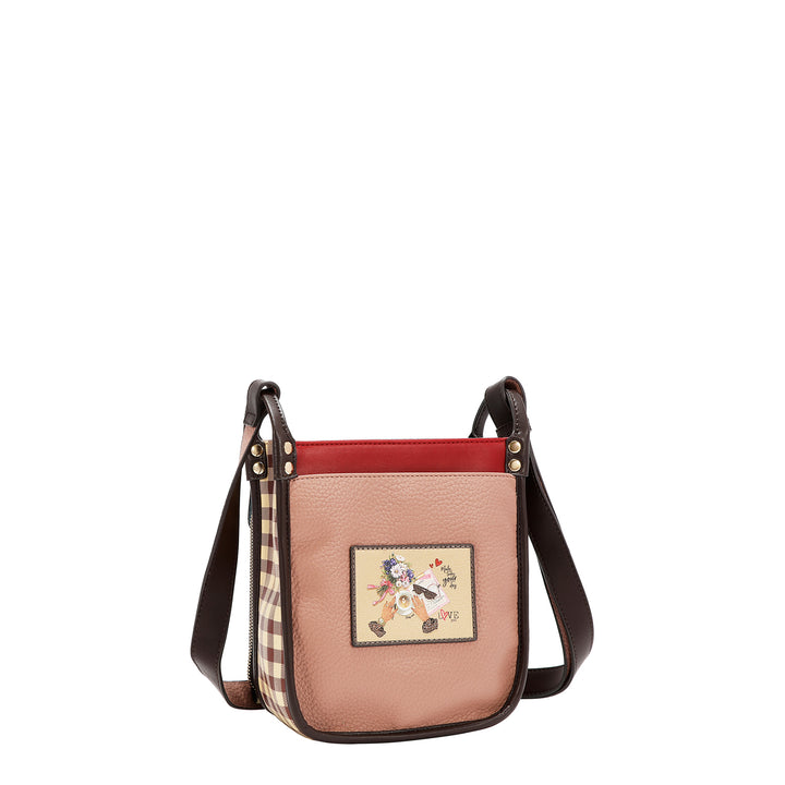 MULTI POCKET SQUARE SHOULDER BAG