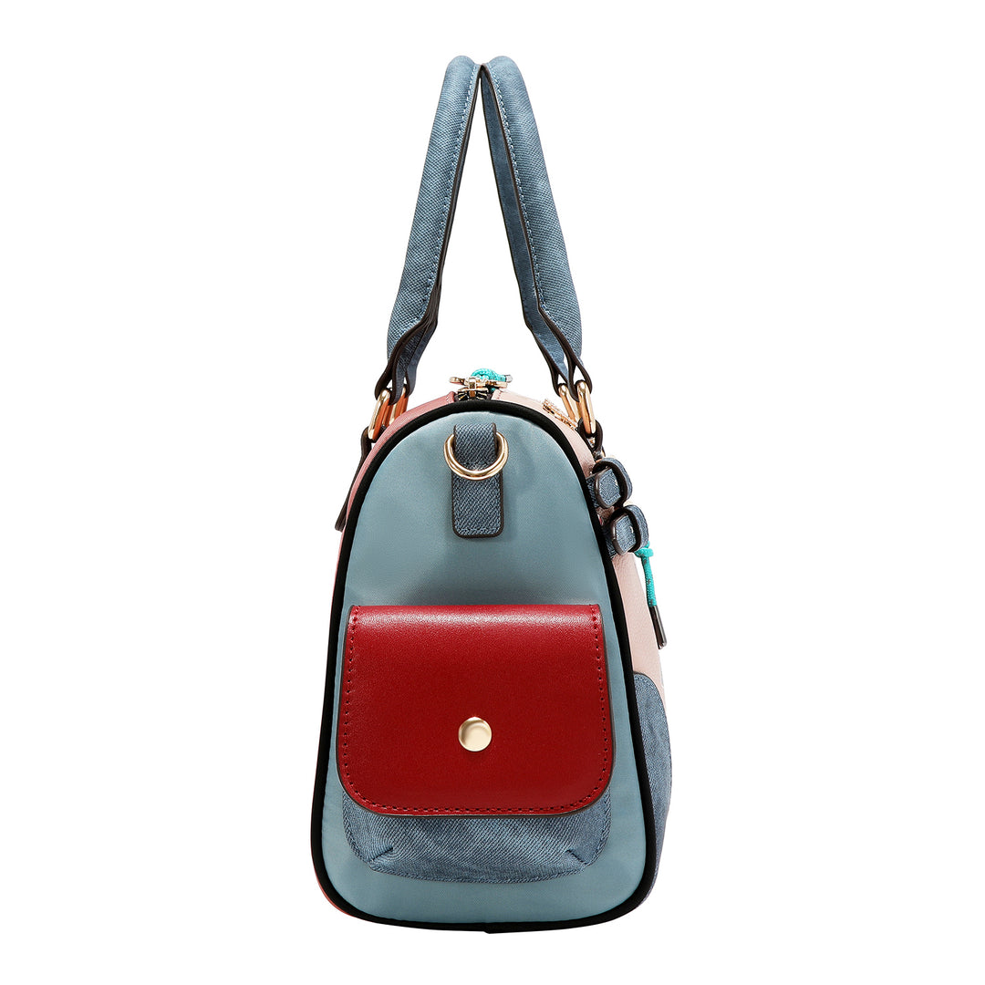 LOVE CHAIN BOSTON BAG
