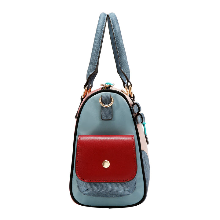LOVE CHAIN BOSTON BAG