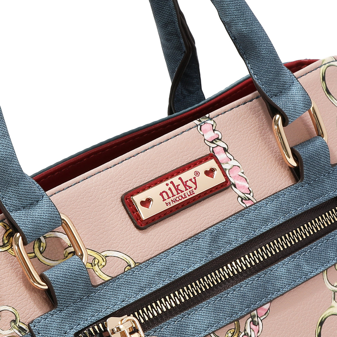 LOVE CHAIN BUCKET BAG