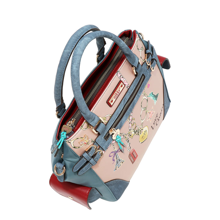 LOVE CHAIN BUCKET BAG