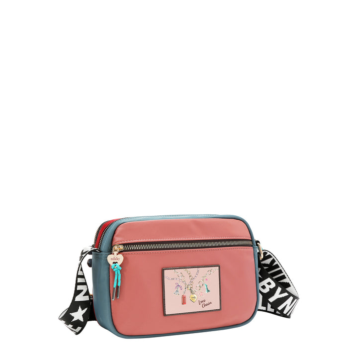 LOVE CHAIN CROSSBODY BAG