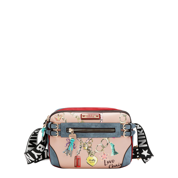 LOVE CHAIN CROSSBODY BAG