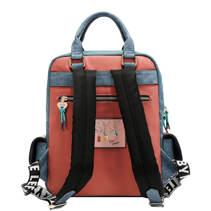 LOVE CHAIN SQUARE BACKPACK
