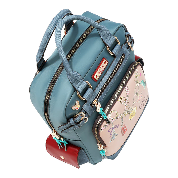 LOVE CHAIN SQUARE BACKPACK