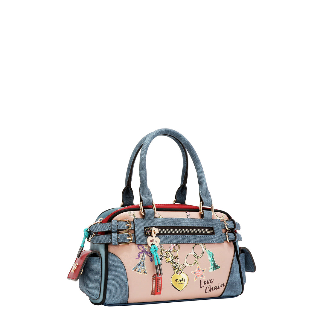 LOVE CHAIN SMALL HANDBAG