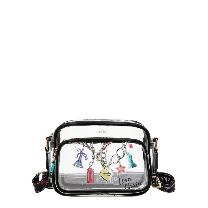 CLEAR LOVECHAIN CROSSBODY