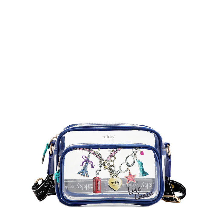 CLEAR LOVECHAIN CROSSBODY