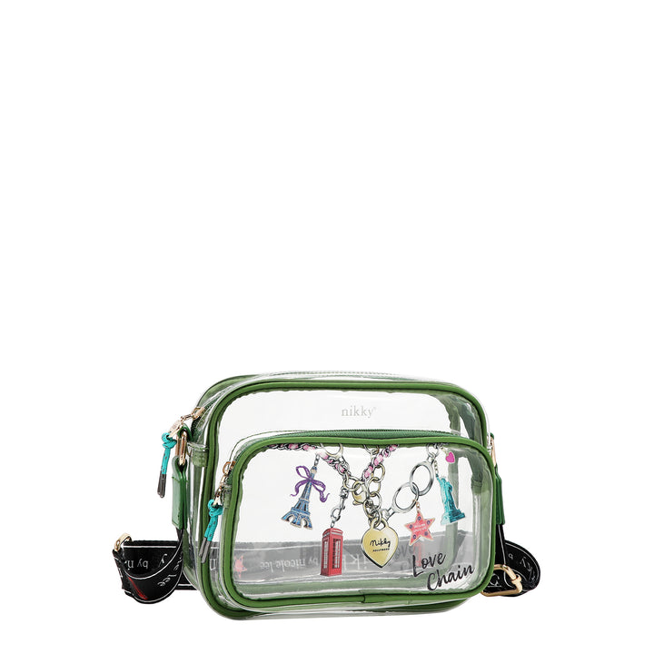 CLEAR LOVECHAIN CROSSBODY