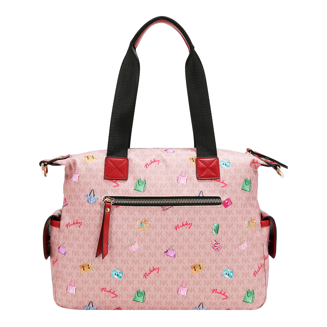 GLAMOROUS WALK NYLON TOTE BAG