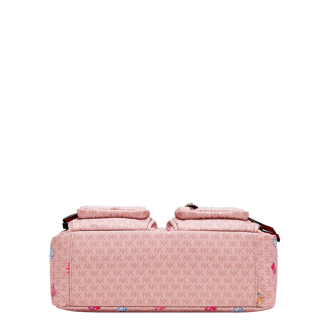 GLAMOROUS WALK NYLON TOTE BAG