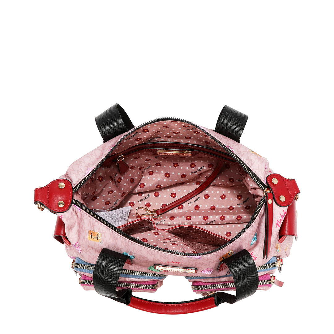 GLAMOROUS WALK NYLON TOTE BAG