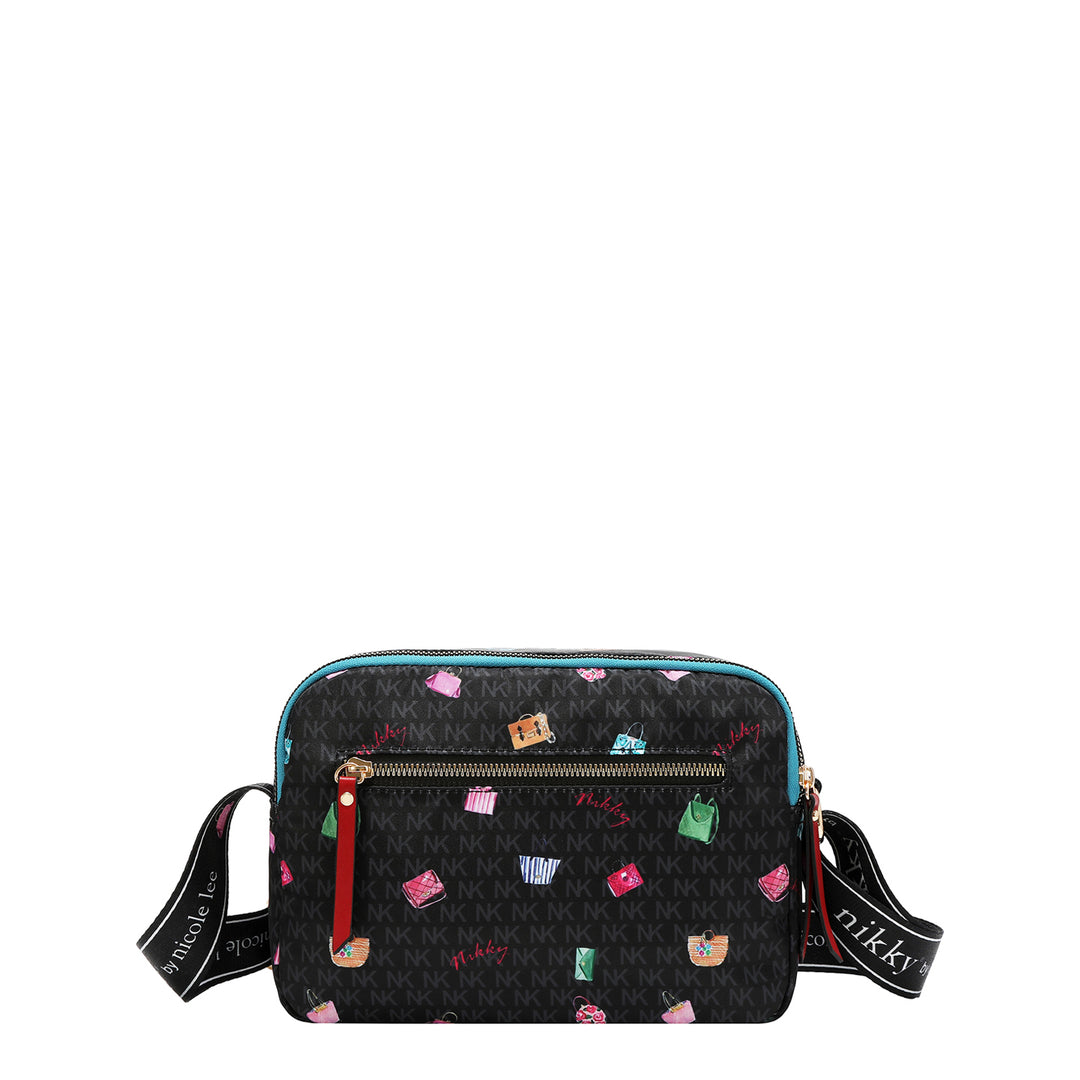 GLAMOROUS WALK NYLON CROSSBODY BAG