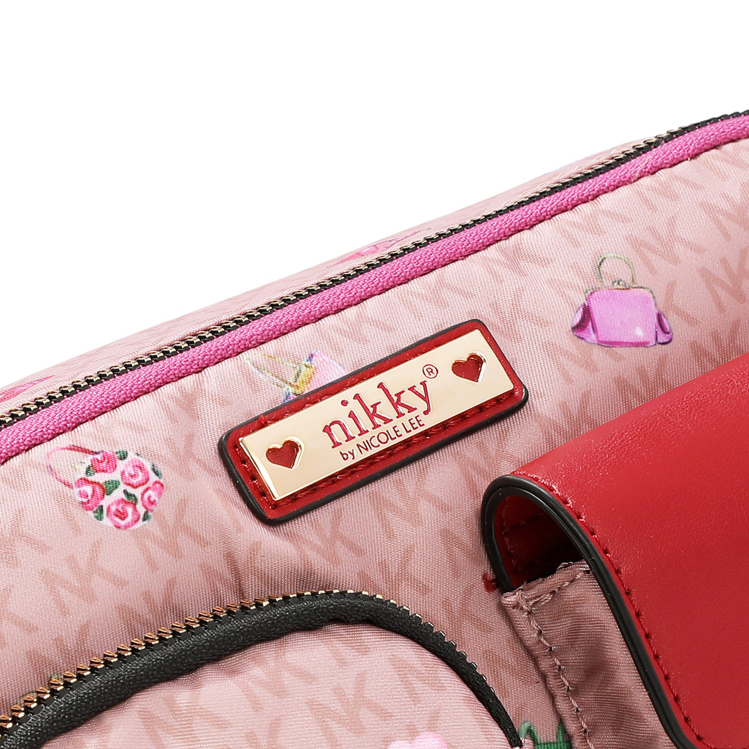 GLAMOROUS WALK NYLON CROSSBODY BAG