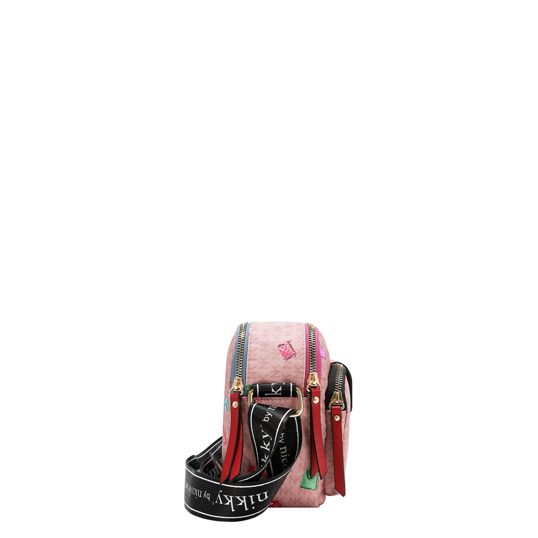 GLAMOROUS WALK NYLON CROSSBODY BAG