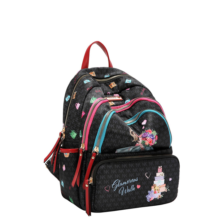 GLAMOROUS WALK MEDIUM NYLON BACKPACK