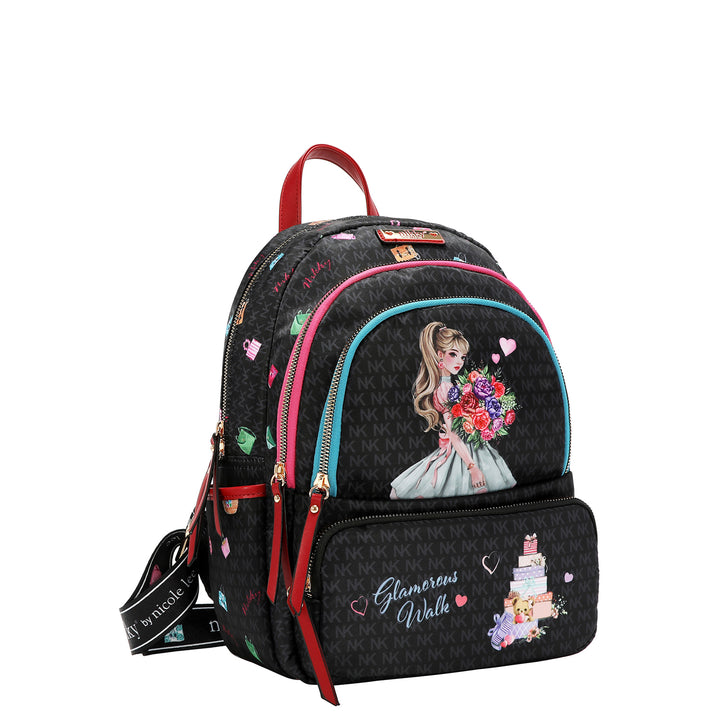 GLAMOROUS WALK MEDIUM NYLON BACKPACK