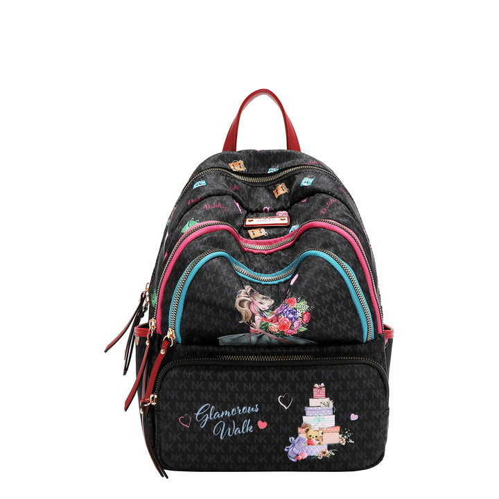 GLAMOROUS WALK MEDIUM NYLON BACKPACK