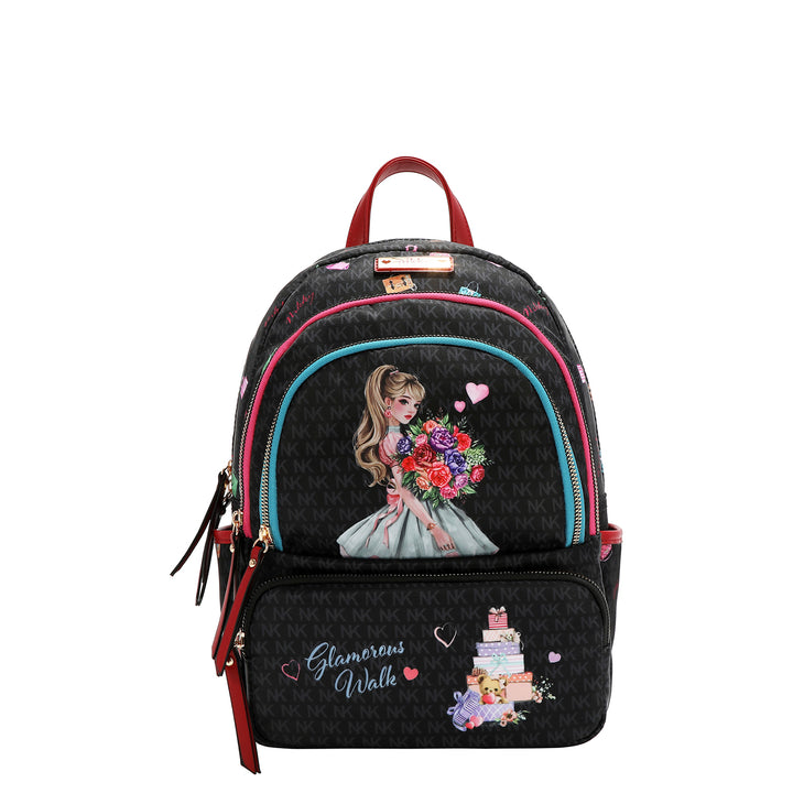 GLAMOROUS WALK MEDIUM NYLON BACKPACK