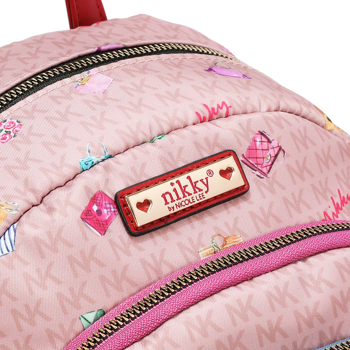 GLAMOROUS WALK MEDIUM NYLON BACKPACK