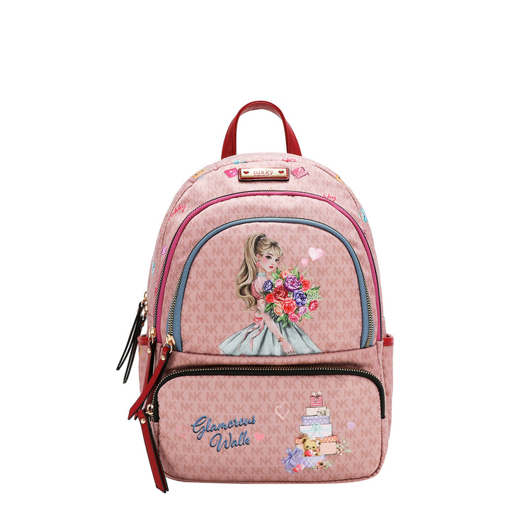 GLAMOROUS WALK MEDIUM NYLON BACKPACK