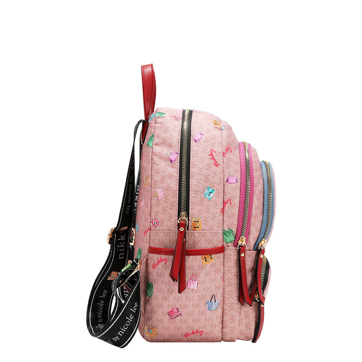 GLAMOROUS WALK MEDIUM NYLON BACKPACK