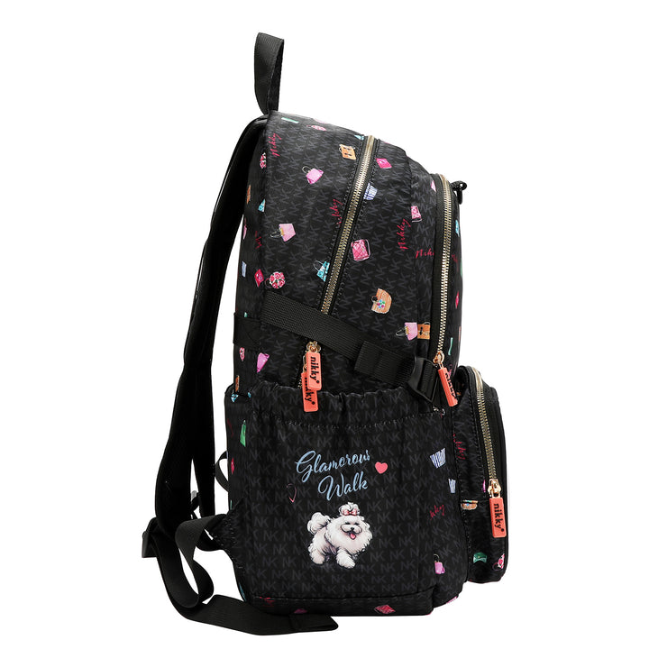 GLAMOROUS WALK LARGE NYLON BACKPACK