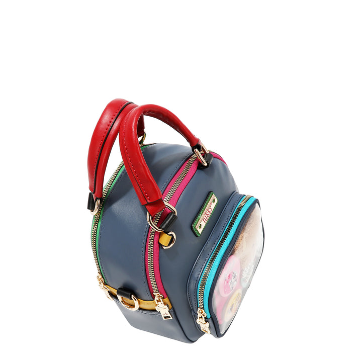 TEDDY &amp; PIN CONVERTIBLE SMALL BACKPACK / HANDBAG