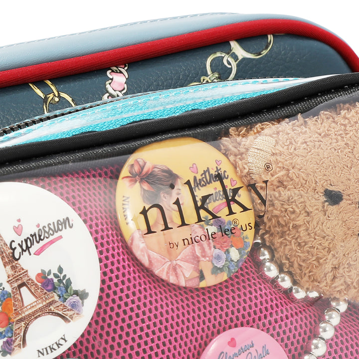 TEDDY &amp; PIN 2 PC CROSSBODY