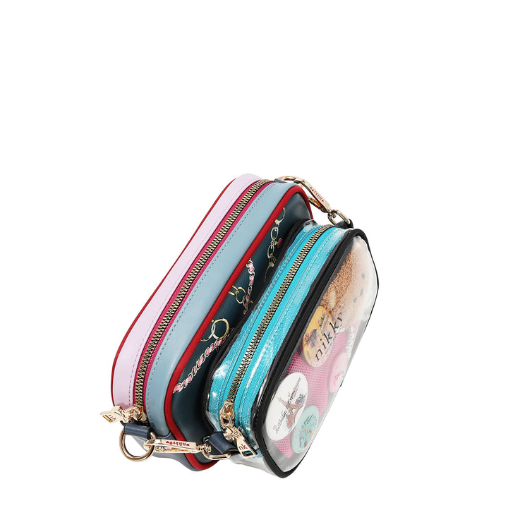 TEDDY &amp; PIN 2 PC CROSSBODY